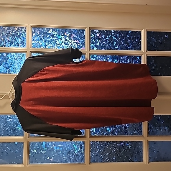 Hethcode Red Black Collared Short Sleeve Shirt XL - Picture 4 of 4